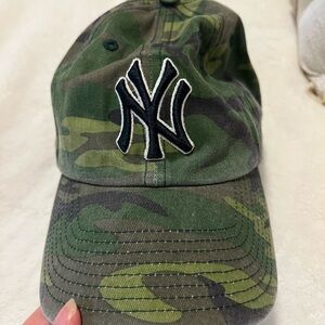 47 Brand Camo Yankees Hat